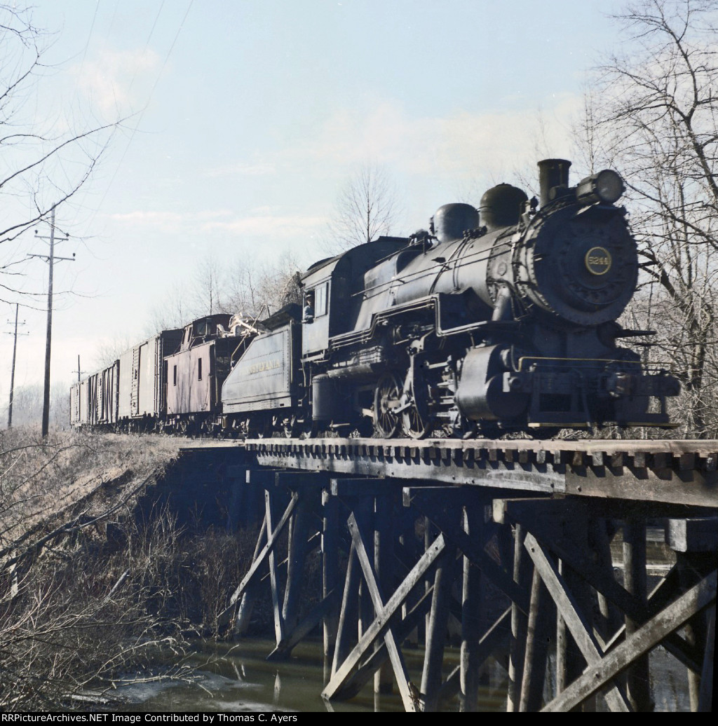 PRR 5244, B-6SB, c. 1957